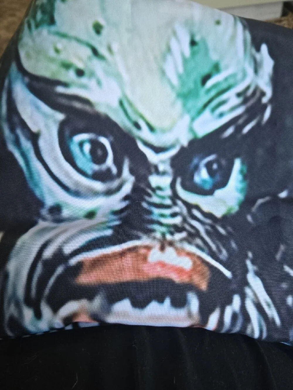 Creature From Black Logoon Shower Curtain